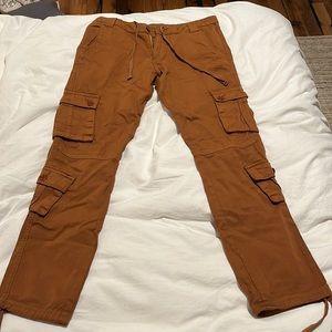 Tan Cargo Pants